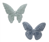 2 Assorted Fern Haven Resin Butterflies