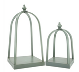 Green-gray Gothic Lanterns
