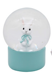 Res/glass Mini Mint Bunny Waterglobe 1st