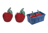 Dol Cherry S/p Shakers In Basket,s/3