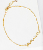 Gold Dipped Mama Bracelet