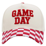 Game Day Checkered Baseball Cap
