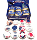 Usa American Galaxy Puff Patriotic Squishy Squeeze Ball