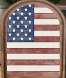 Arch Top American Flag