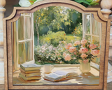 Provincial Spring Window Framed Art