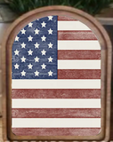 Arch Top American Flag