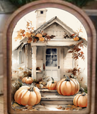 Arch Pumpkin Shed 6x8"
