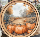 Round Pumpkin Path