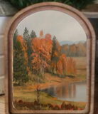 Arch Top Autumn Pond