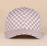 Checkered Pattern Baseball Cap