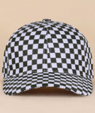 Checkered Pattern Baseball Cap