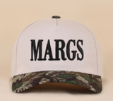 Margs Two Tone Canvas Cotton Cap
