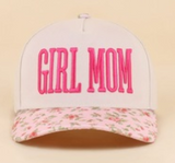 Girl Mom Two Tone Snapback Hat