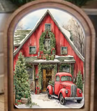 Arch Top Framed Art