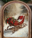 Arch Top Framed Art