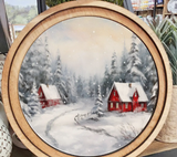 8" Round Art
