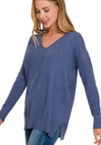Viscose Front Seam Sweater
