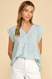 Flutter Sleeve Top