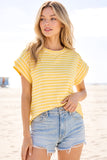 Top - Double Ruffle Sleeve