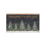 Mdf Hand Painted Most Wonderful Time
