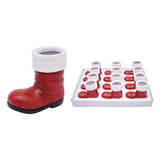 Mini Res Santa Boot Planter W/ Drainage