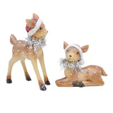 Res Brown Deer W/tinsel
