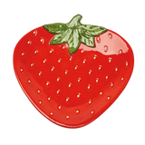 Dol Strawberry Platter