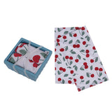 Dol Berry Basket W/tea Towels S/3