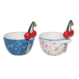Dol Bowl W/cherry Spreader 2 Asst