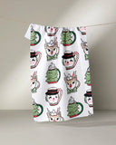 Vintage Mugs Tea Towel