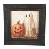 Ghost And Pumpkin Frame