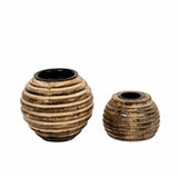 Ridged Candle Holders