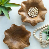 Organic Teak Bowl