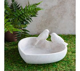 9.5 Heart Shaped Bird Dish