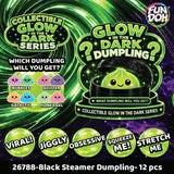 Glow In The Dark Mystery Dumpling Black Baskets
