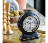 5 Blk/gld Table Clock