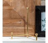 *inner* 10 Brass Straight Back Easel