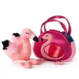 Flamingo Purse & Plush