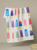 Poppy Popsicles Tea Towel