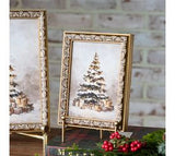5 X 7 Vintage Christmas Tree Frame