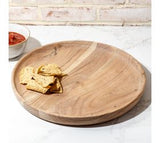16 Acacia Wood Snack Tray