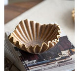 *inner* 7 Beige Ruffle Dish