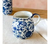 *inner* 7 Blue Floral Squat Pitcher