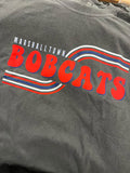 Retro Rainbow Graphic T-shirt - Bobcat