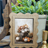 Scallop Pumpkin Wagon