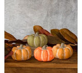4 Asst. 3 Pumpkin 2 Org. 1 Grn. 1 Dk Org.