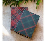 8.4 2 Asst Tartan Plaid Notebooks