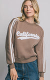 California Crop Sweatshirt