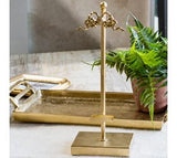 7 X 13 Gold Bow Easel