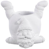 6santa Cement Planter Wh